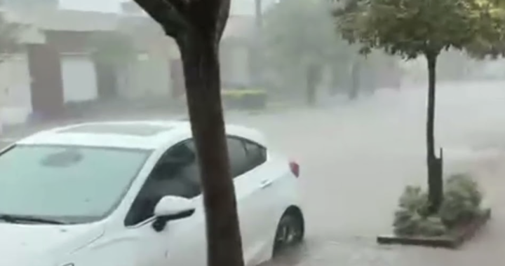 COMITÉ DE CRISIS: COLAPSÓ EL DRENAJE, HAY ZONAS ANEGADAS Y SUSPENDIERON TODAS LAS CLASES